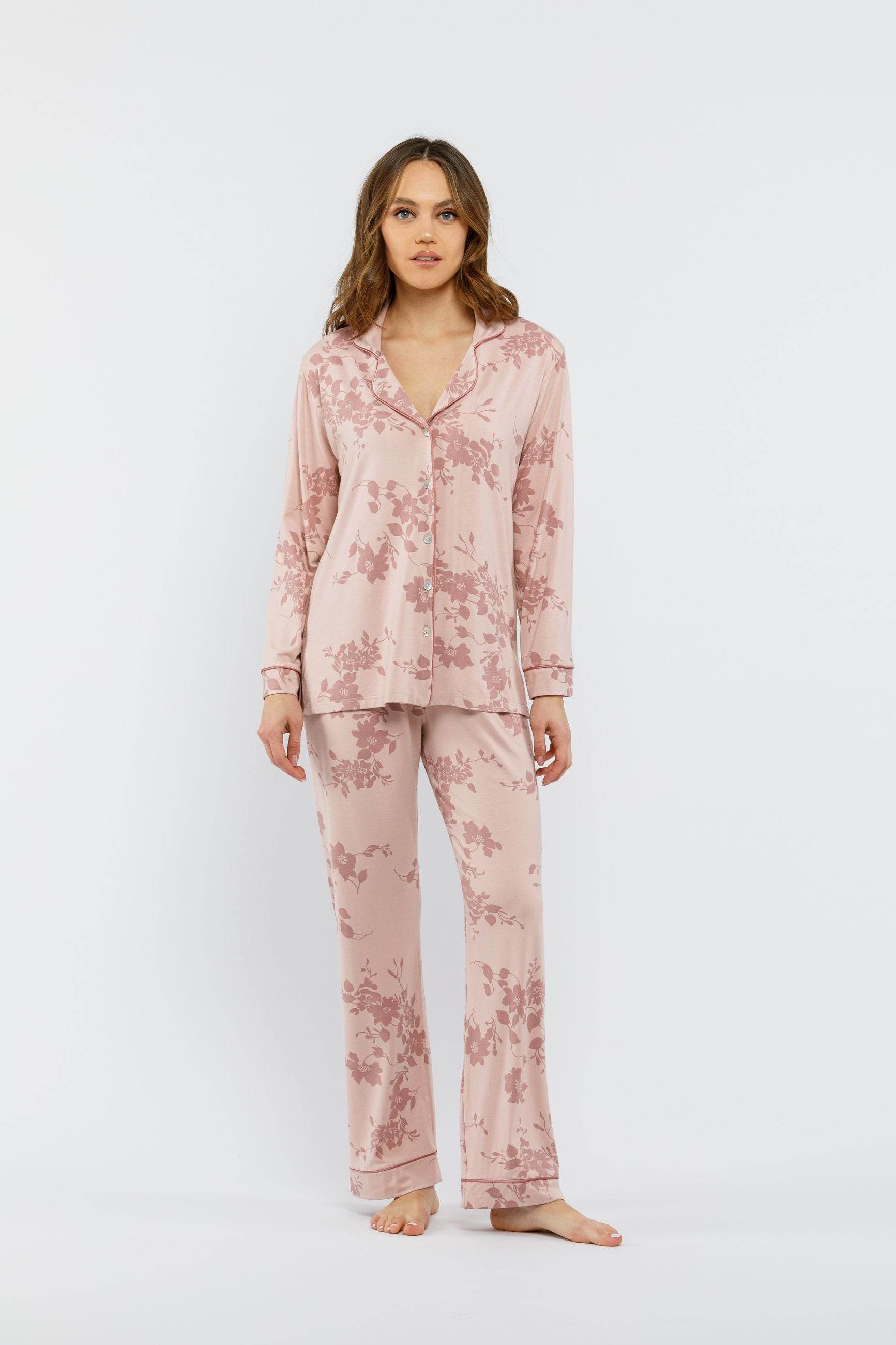 Pigiama Aperto Donna I2601 Fida - evabiancheria